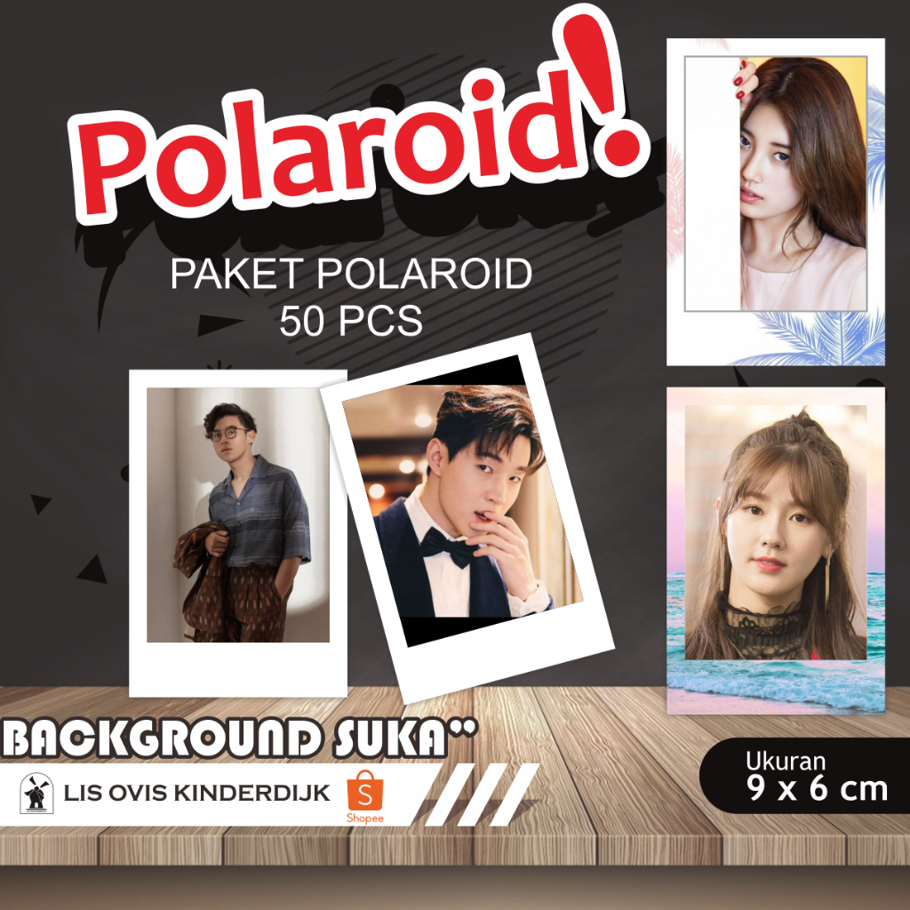 Cetak Foto Polaroid 2R 50 Foto Hanya 17k