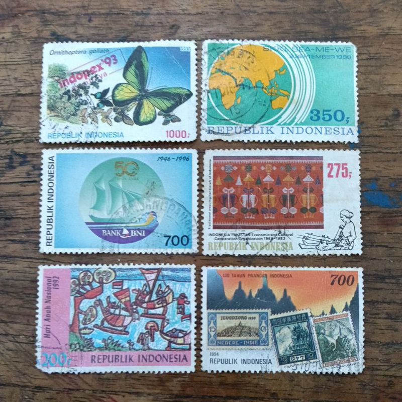 

perangko Indonesia campur (A28)