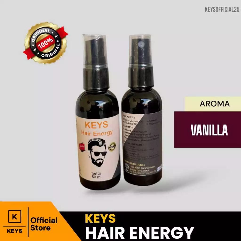 

Promo Terbatas!! Beli 1 Gratis 1 Keys Energy Aroma Vanilla