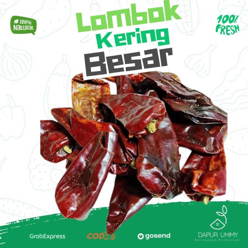 

Lombok Kering Besar per bungkus