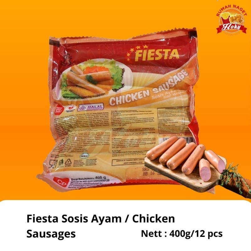 

Fiesta Sosis Ayam / Chicken Sausages 400g