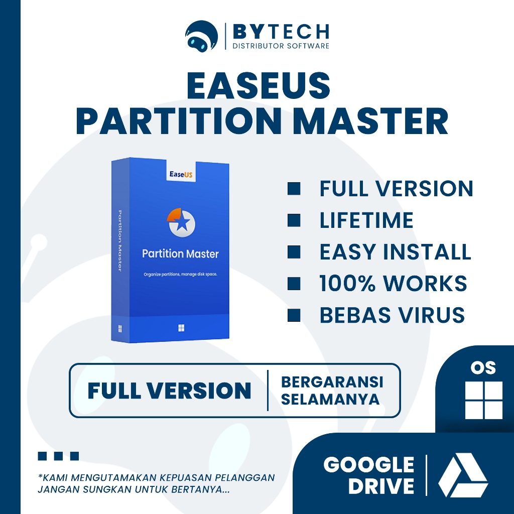 EaseUS Partition Master | Windows