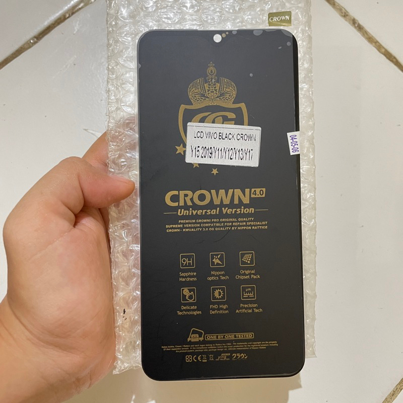 LCD TS Vivo Y15/Y11/Y12/Y17| Crown Original