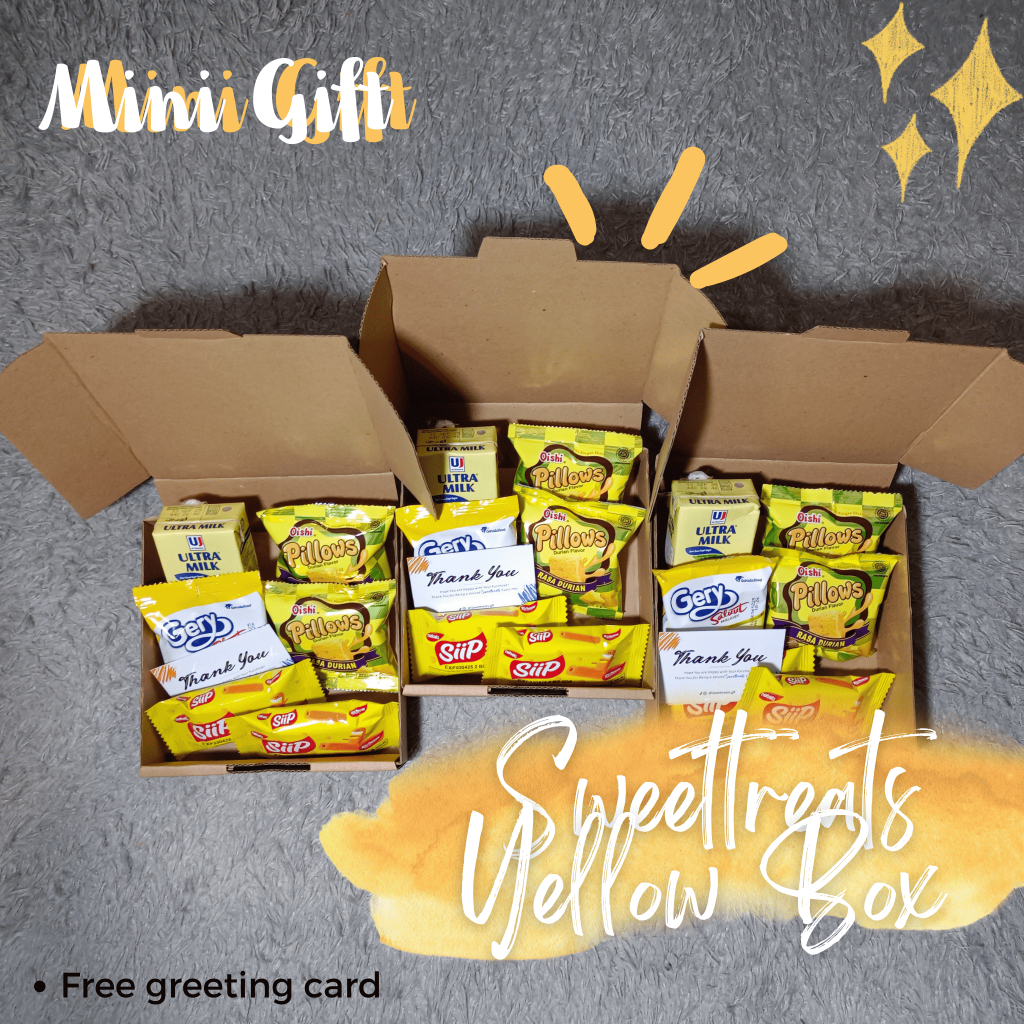 

(Yellow/Kuning) Mini gift box l Spesial gift box l Birthday gift box l Gift box