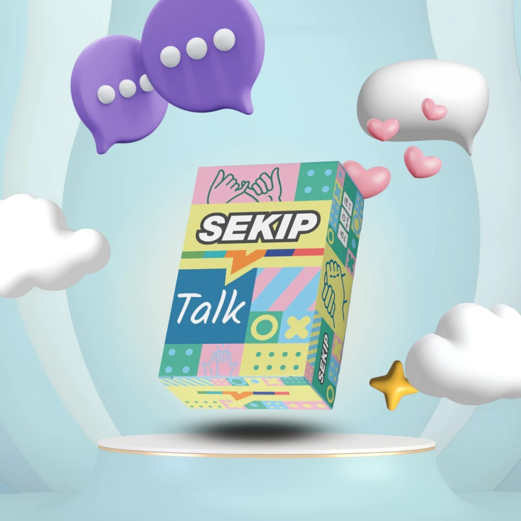 SEKIP Talk Permainan Kartu Deep Talk Truth or Dare - Drinking Card Games