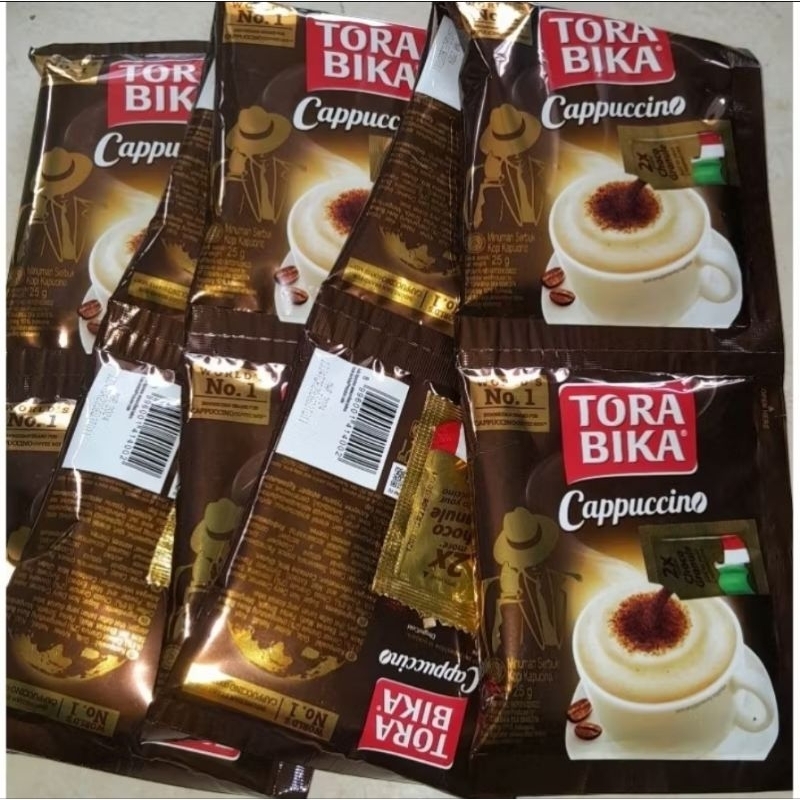 

Kopi Torabika Cappucino 1 Renceng isi 10 pcs