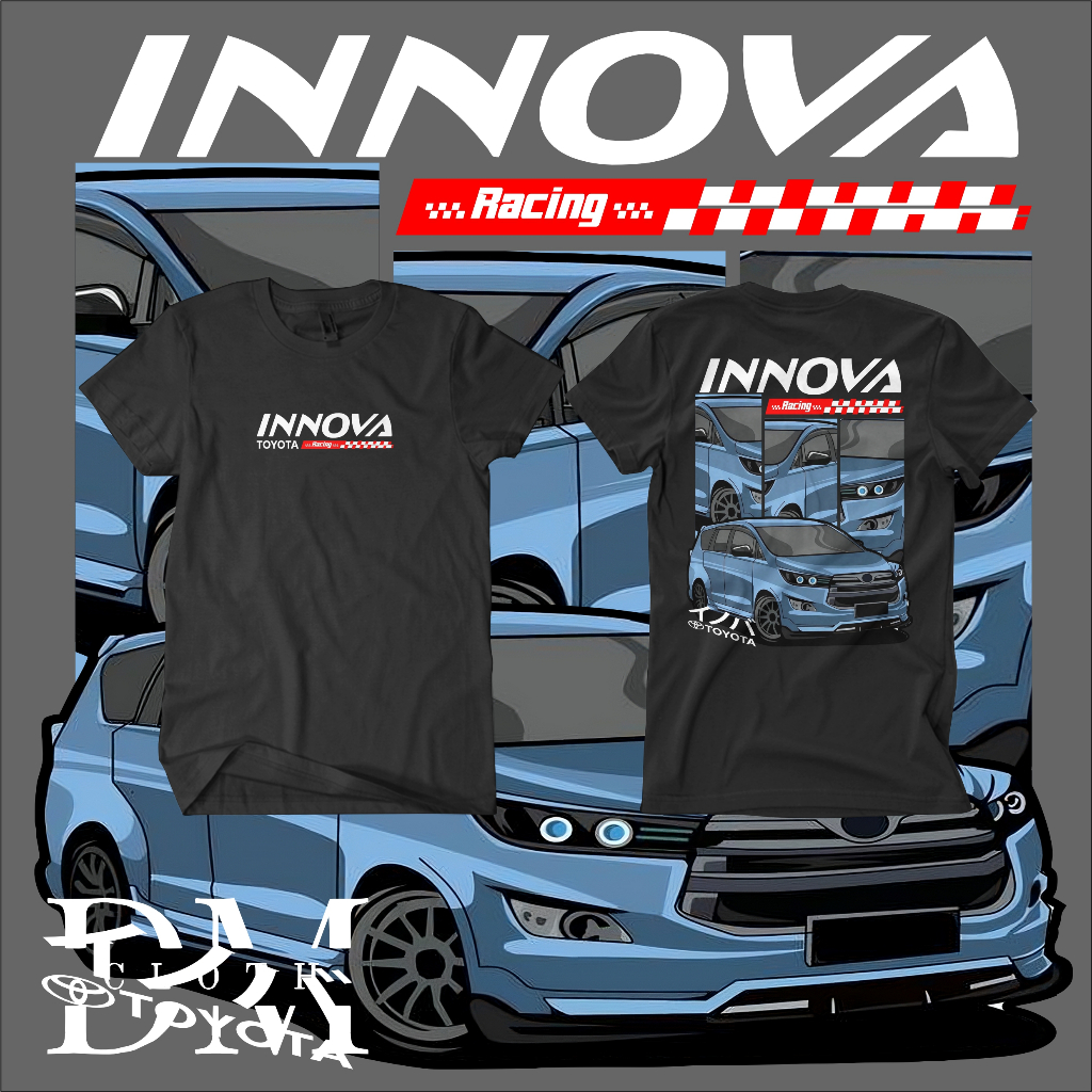 KAOS INNOVA REBORN BAJU MOBIL INNOVA T-SHIRT INNOVA PRIA