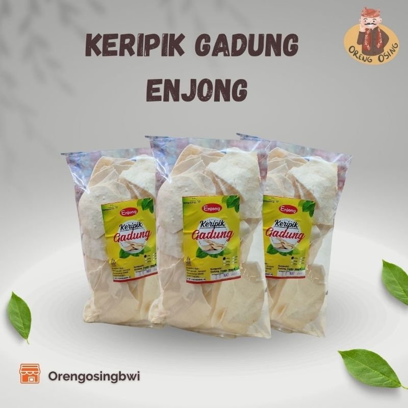 

ORENG OSING | Keripik Gadung Enjong 100gr