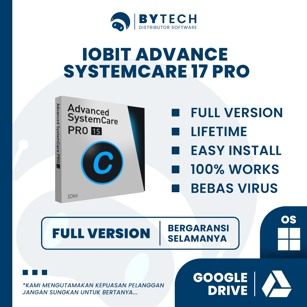 IObit Advanced SystemCare 17 Pro Terbaru | Windows