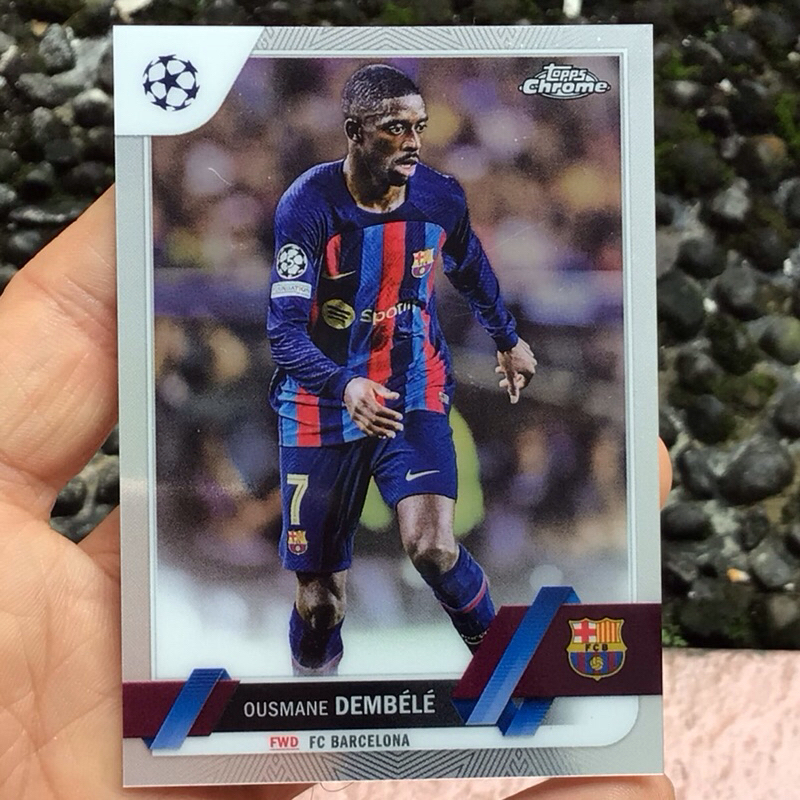 OUSMANE DEMBELE KARTU TOPPS CHROME