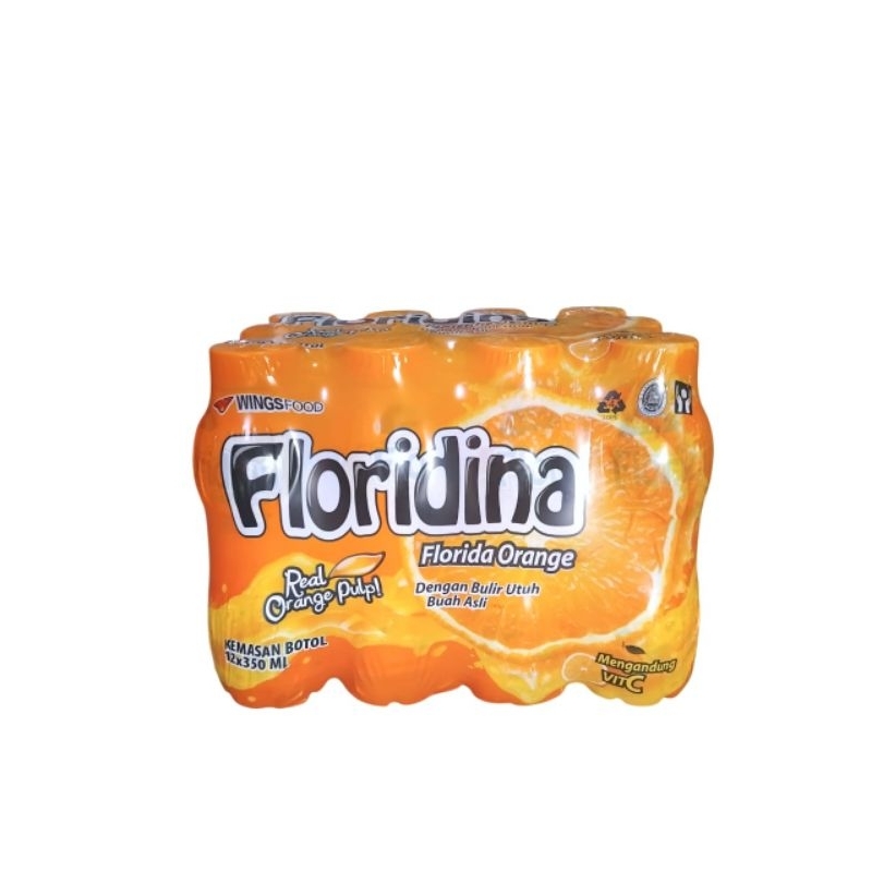 

floridina 1 krat isi 12 botol kemesan 350ml