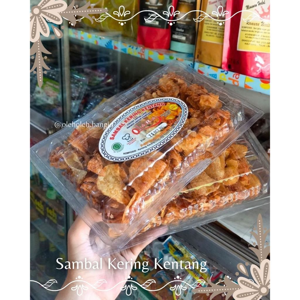 

Sambal Kering Kentang - Kering Kentang Kacang - OLEH OLEH BANGJO