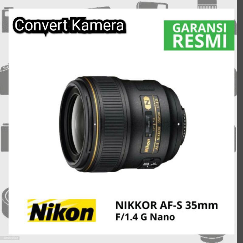 Nikon AF-S 35mm f/1.4G Nano
