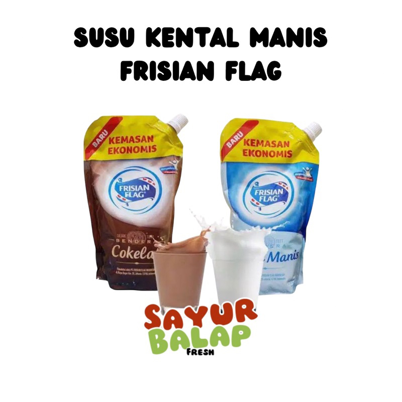 

Frisian Flag Kental Manis 545ml Susu Kental Manis Frisian Flag Pouch SKM Susu Bendera Susu Kental Manis Coklat Susu Kental Manis Putih