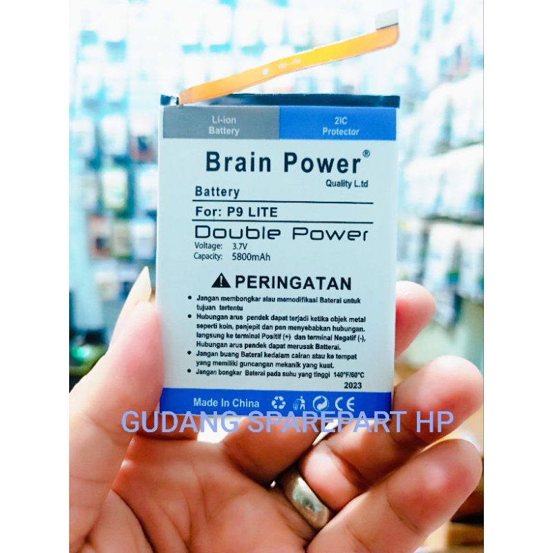 BATRE BATERAI HUAWEI P9 LITE HB 366481ECW DOUBLE POWER