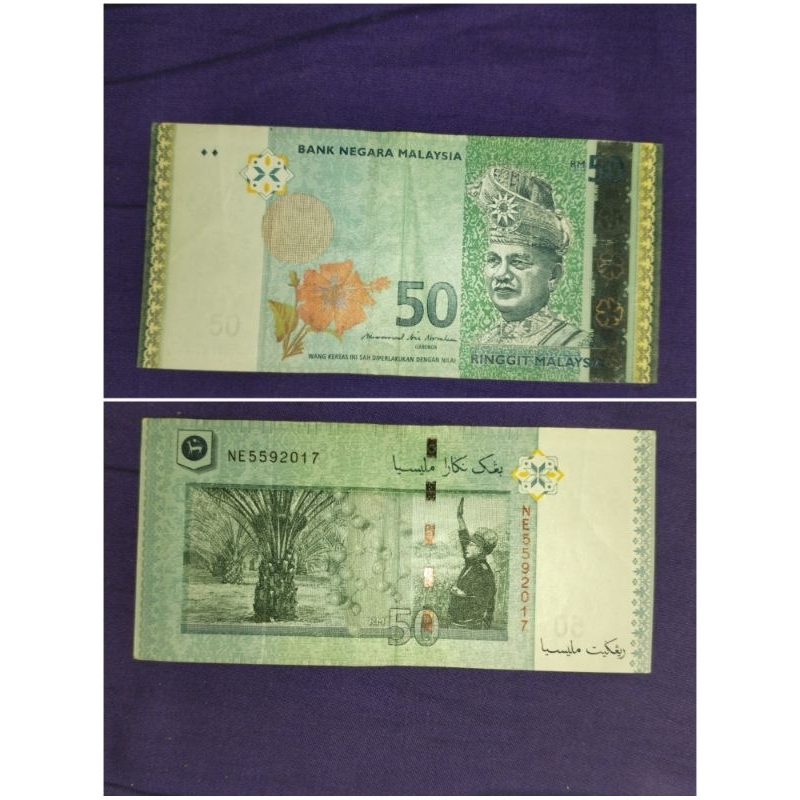 Uang ringgit Malaysia asli