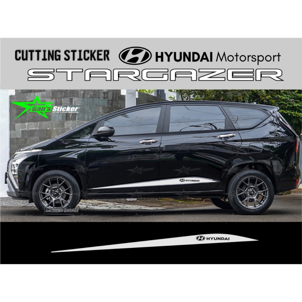 Sticker Stargazer Hyundai Motorsport STICKER CUSTOM HYUNDAI STARGAZER