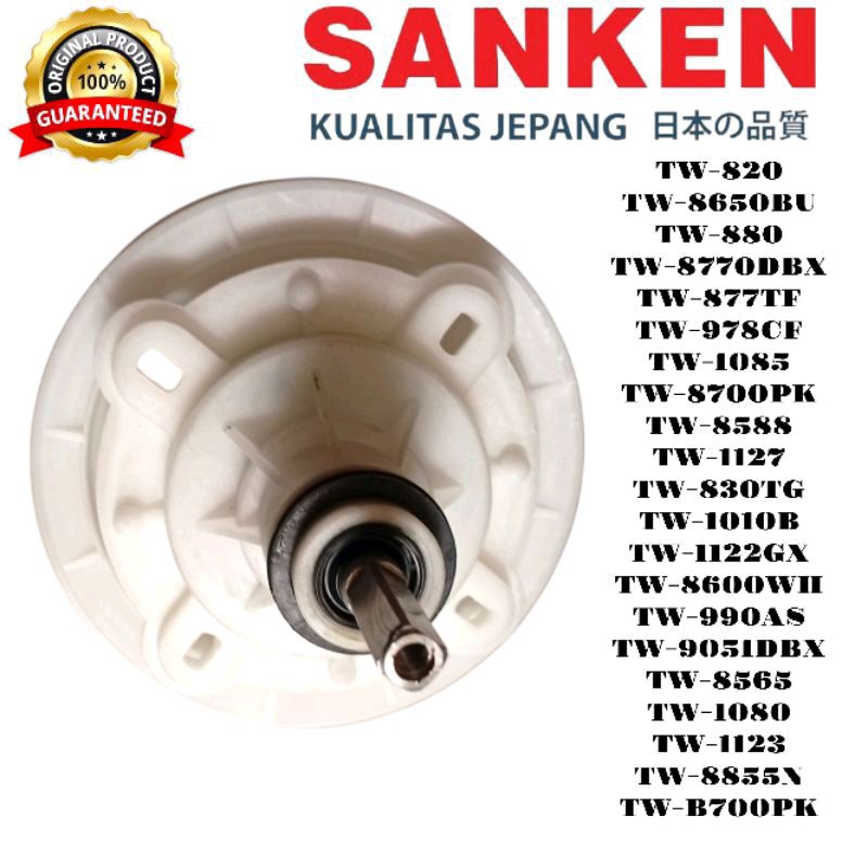 [Gallery Parts] Gear Box Mesin Cuci Sanken 2 Tabung Tw-7800 Tw-820 Tw-8650Bu Tw-880 Tw-8770Dbx
