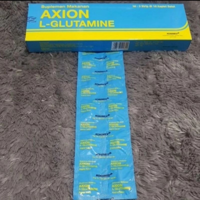 AXION L Glutamine Asam amino 1box suplemen ibu hamil