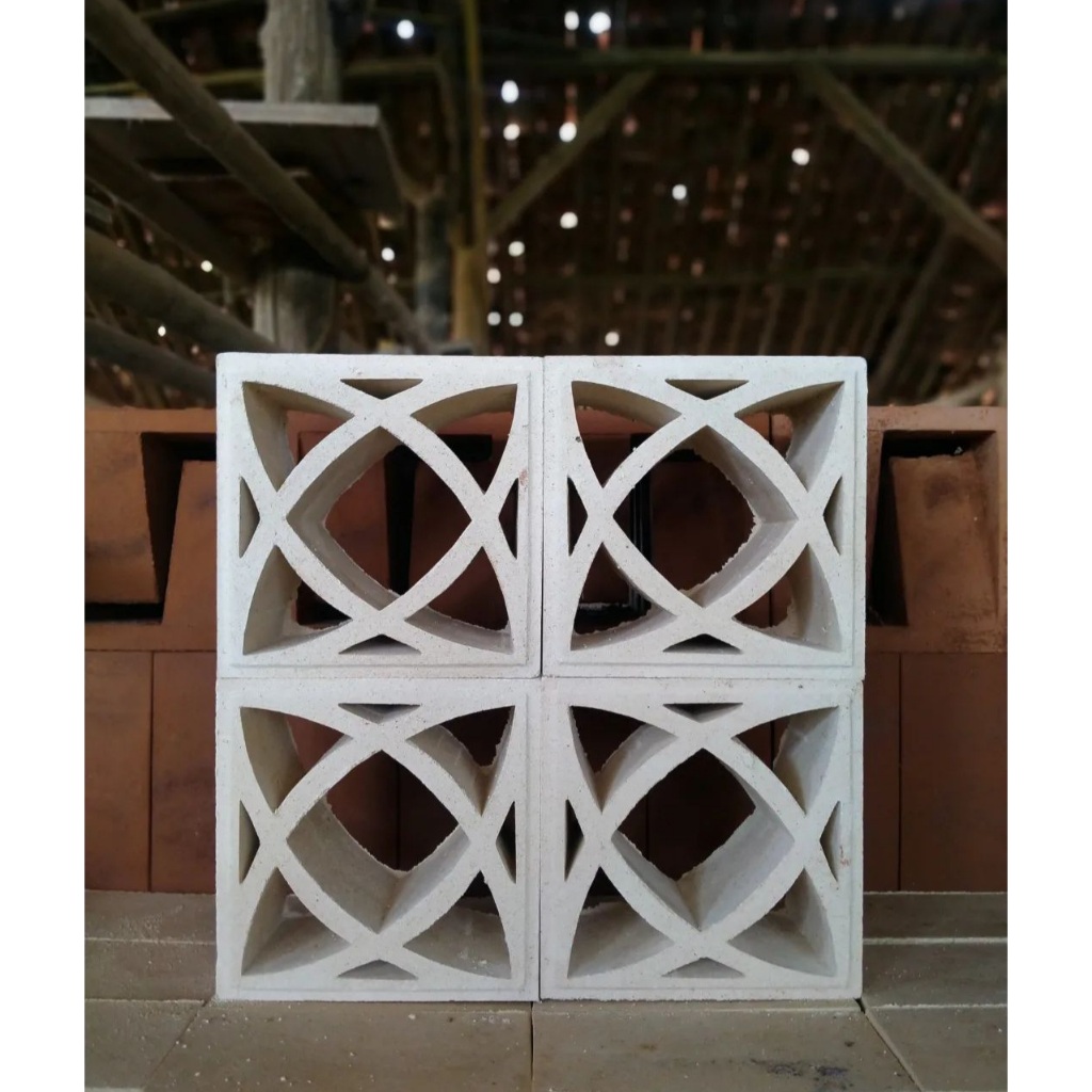 Roster Beton Motif Kembang Bulat Minimalis ART ROSTER