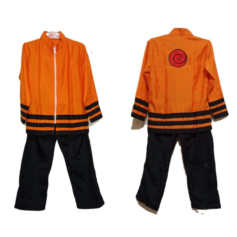 Baju Naruto Anak Laki Laki Hokage kostum anime