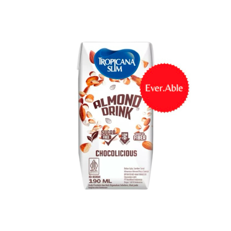 

TROPICANA SLIM ALMOND DRINK CHOCOLICIOUS 190 ML