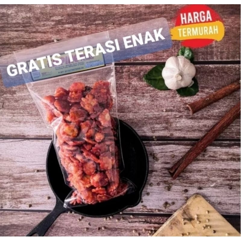 

Emping Pedas Mini per bal 5 kg GRATIS TERASI ENAKA