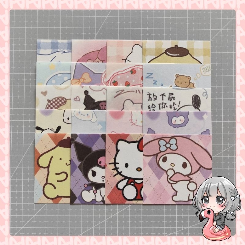 

Mini Memo Sharing – Motif Sanrio