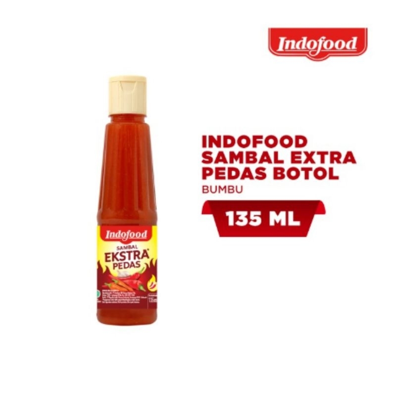 

Indofood Sambal Ekstra Pedas Botol 135ml