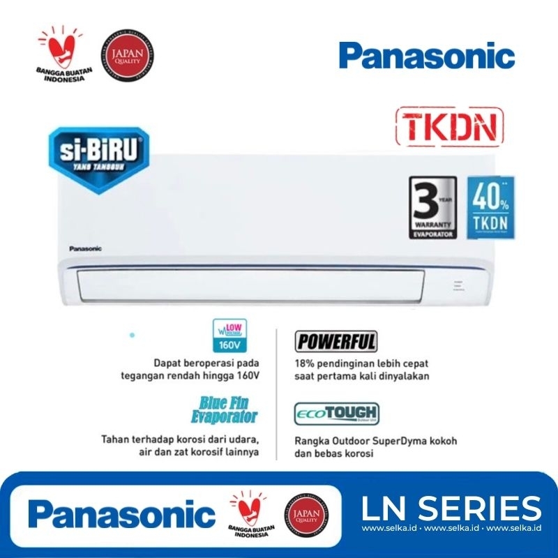 AC Panasonic Standar 1/2 PK LN5AKJ