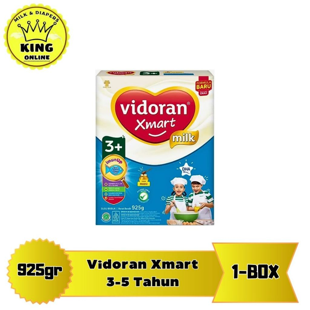 

Vidoran Xmart 3+ 925gr Madu/Vanila/king.online