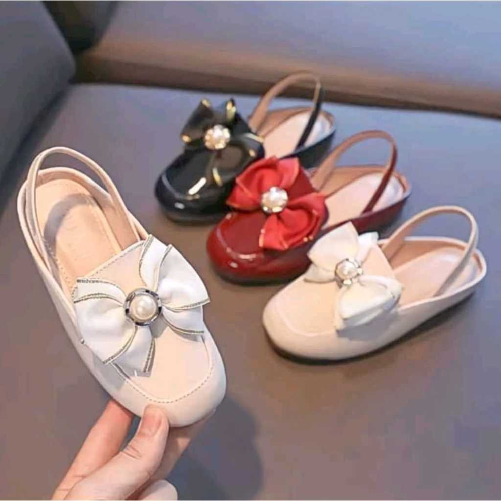 Sandal selop anak perempuan terbaru trendy / Sandal selop anak wanita kekinian / Sandal anak perempu