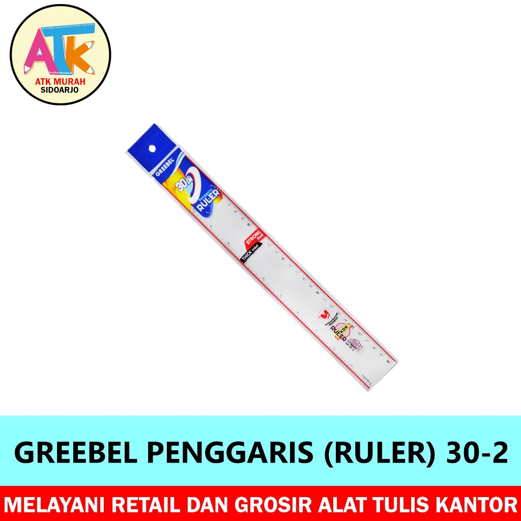 

PENGGARIS - GREEBEL PENGGARIS (RULER) 30-2