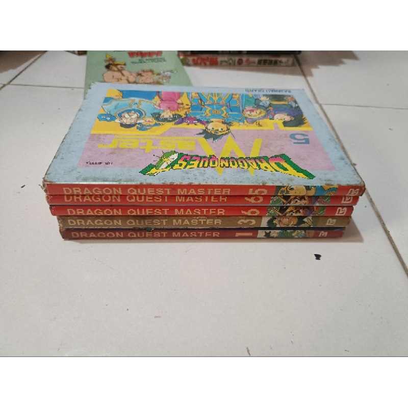 komik dragon quest master rajawali grafiti