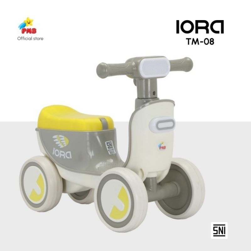 IORA TM-08 balance bike roda 4 mobilan anak