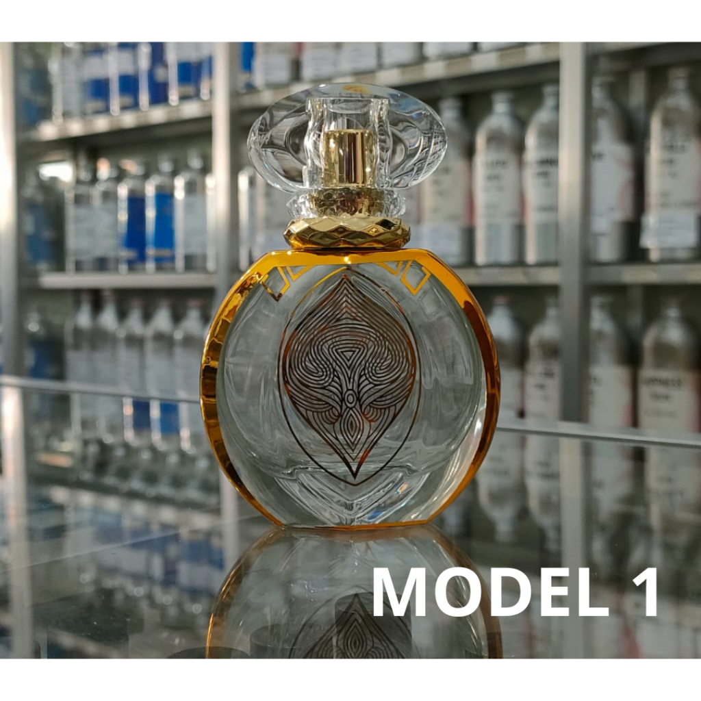 BOTOL SPRAY CRISTAL MEWAH ARAB ANTIK 50ML
