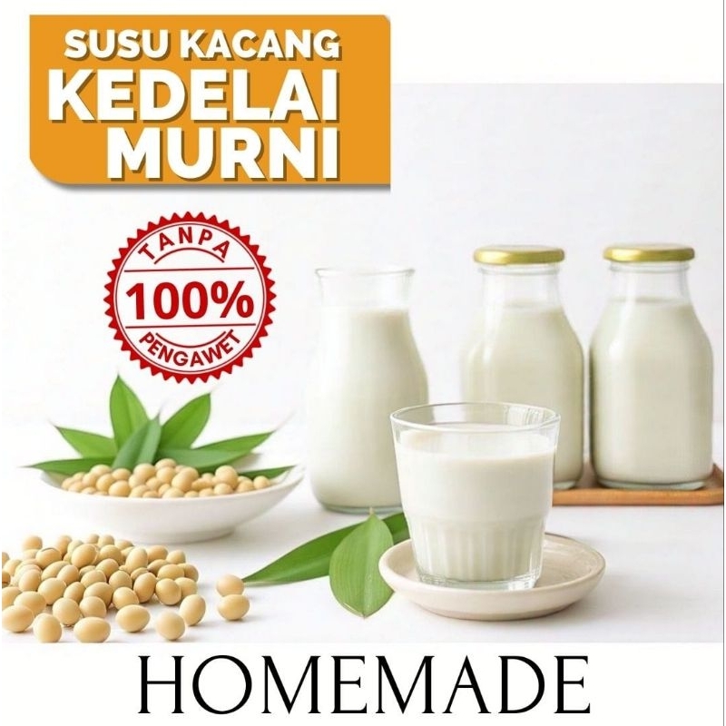 

SUSU KEDELAI PANDAN MURNI 250 ML AIR TAHU SUSU SOYA KACANG KEDELAI SOYMILK SOY MILK TANPA PENGAWET