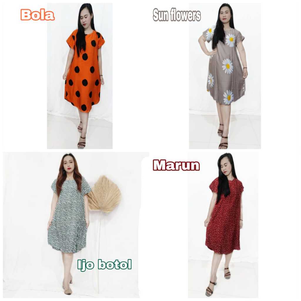 Daster Vega | Daster Bali Murah | Daster Bali | Piyama | Grosir Daster |