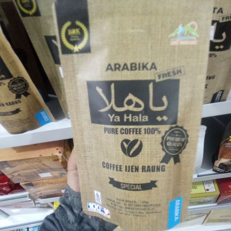 

Coffe Arabika Coffe Ijen Raung Premium Quality berat bersih 125gr