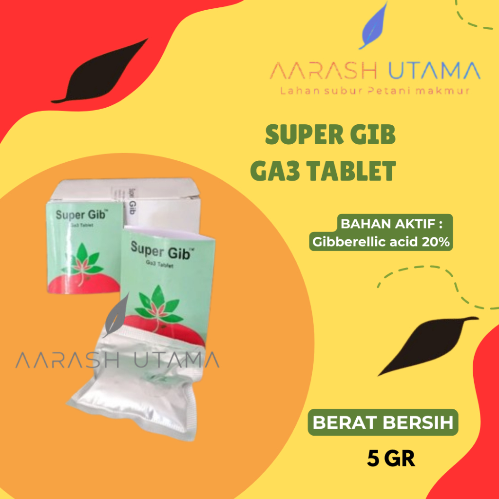 Supergib ZPT GA3 (Gibberellic Acid) 20%