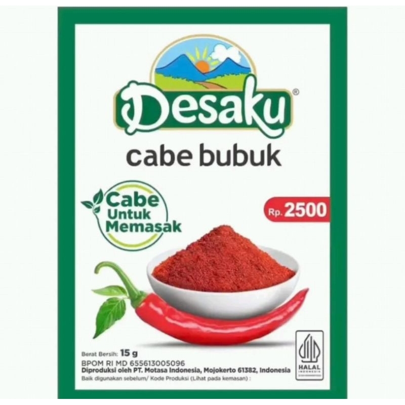 

MURAH CABE BUBUK DESAKU//DESAKU CABE BUBUK 1 Renceng