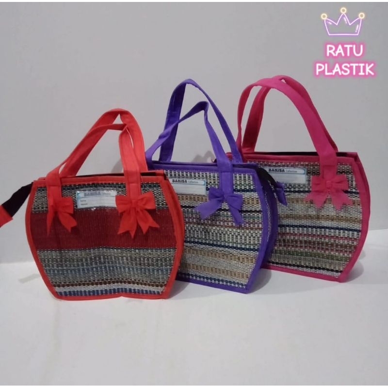 

TAS TENUN TIKAR TAS BUWUHAN TAS SOUVENIR 1 PCS KUAT MURAH MERIAH BISA GROSIR ( MINIMAL 12 PCS)