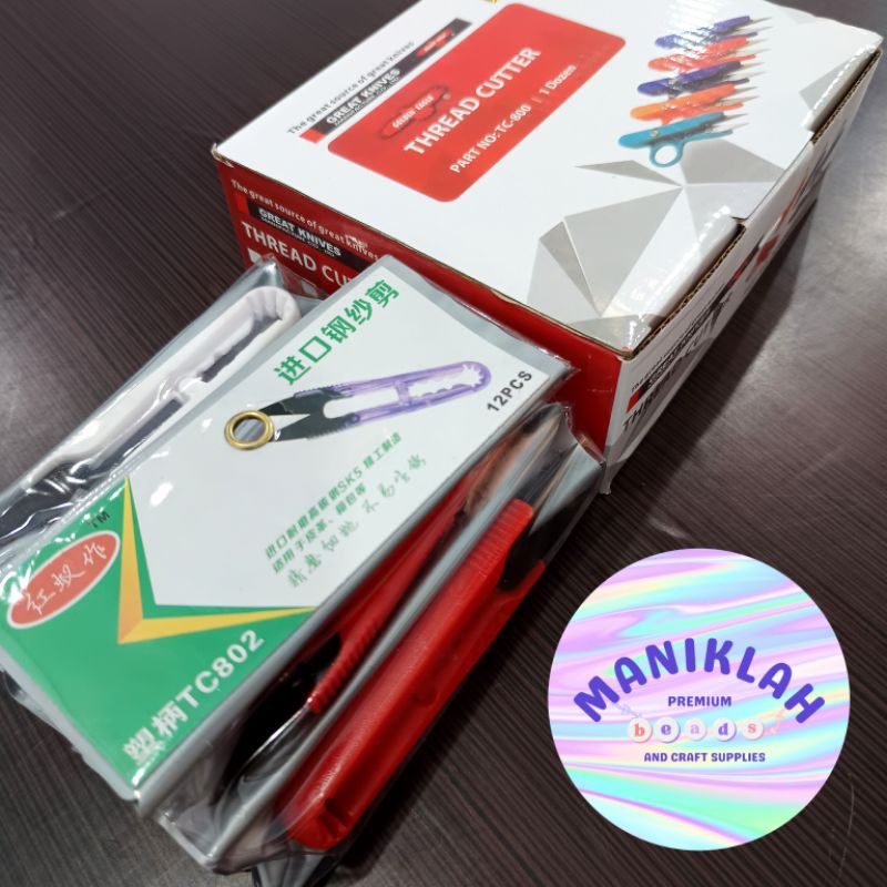 

Gunting Potong Benang Untuk Merangkai Manik atau Menjahit ( MH-Q-B )