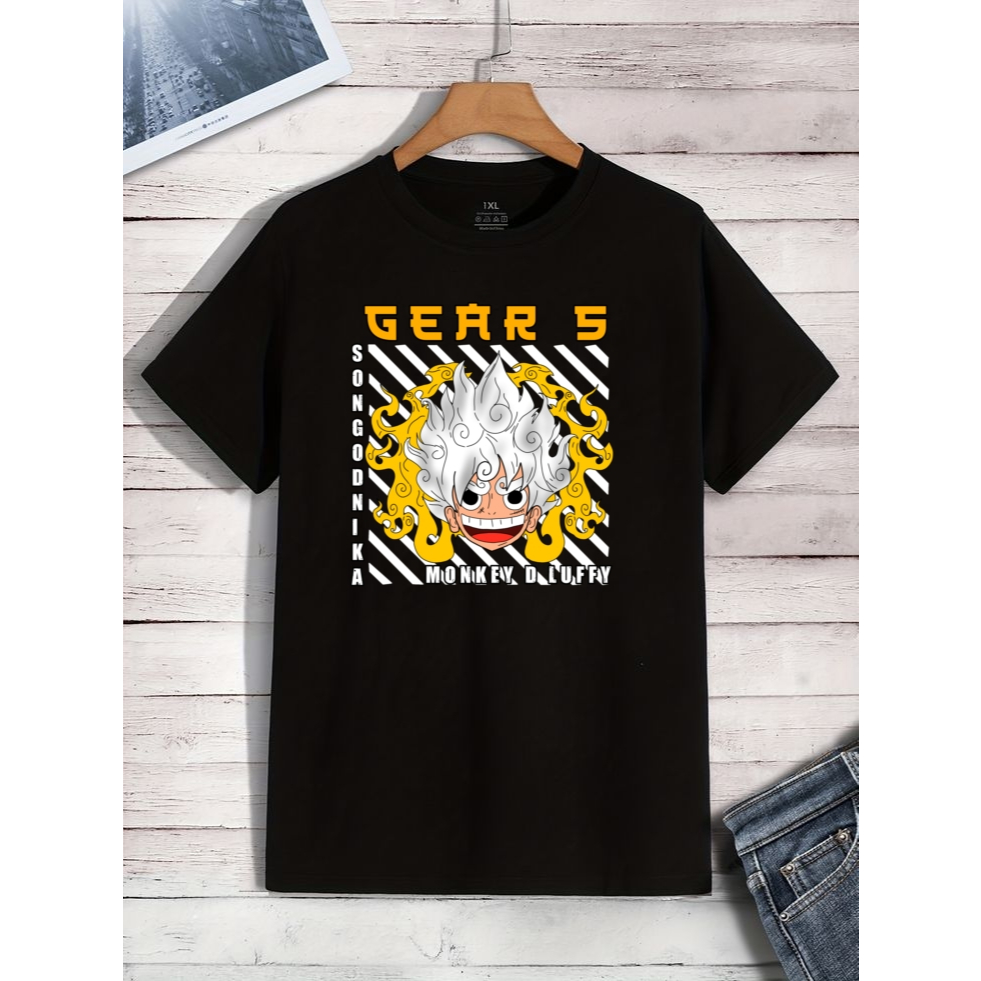 kaos anime one piece | luffy gear 5