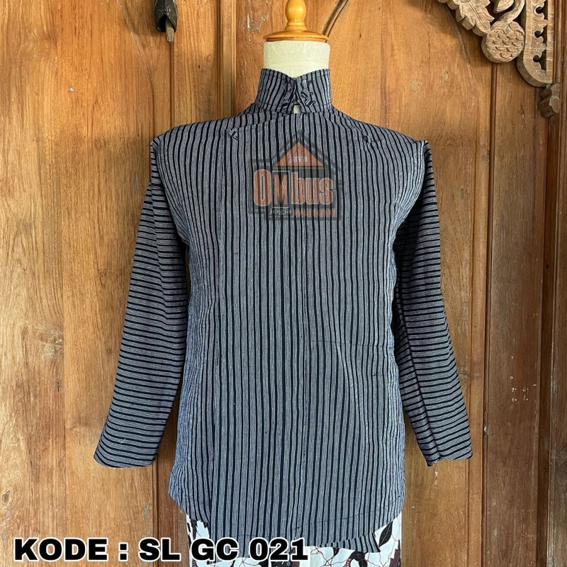 Surjan Lurik|| Tenun Grade C|| Busana Jawa|| Baju Tradisional|| Java Ombus||