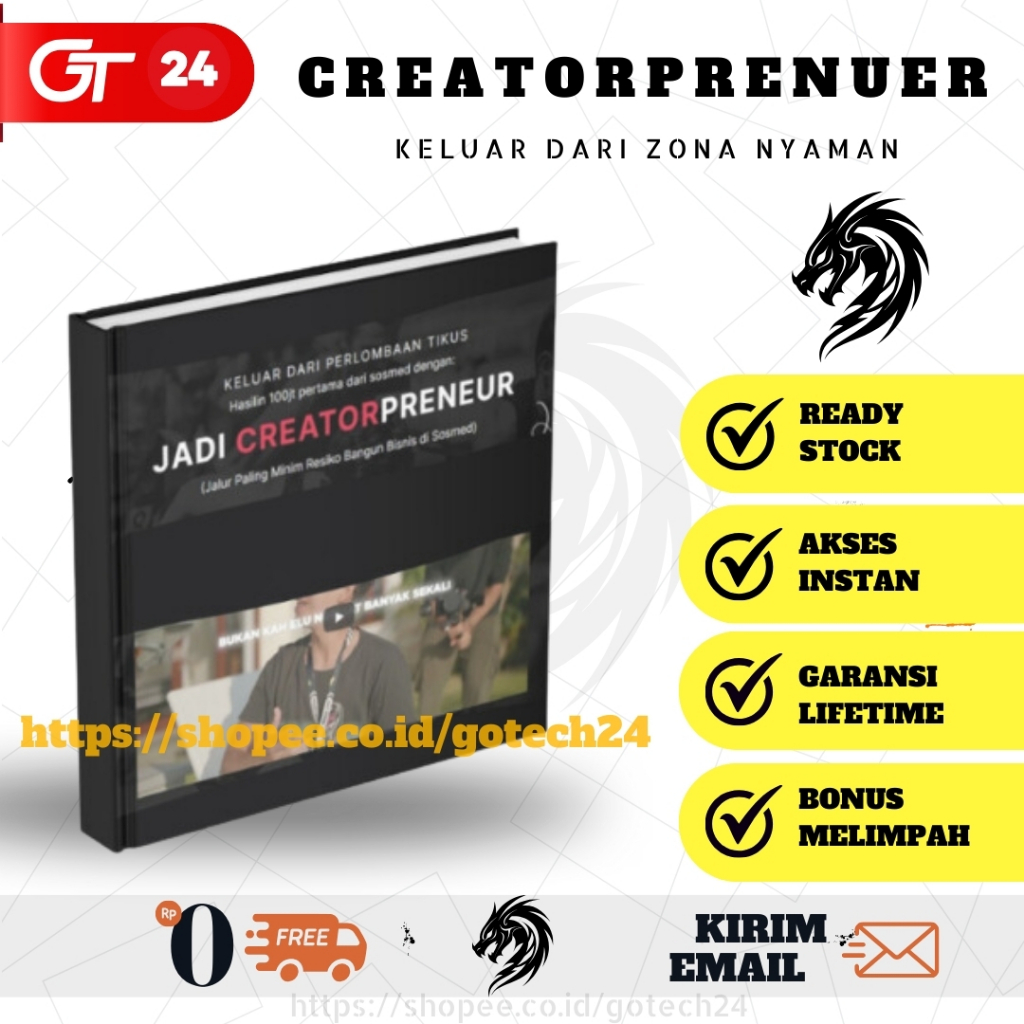 (12) CREATORPRENEUR Content Hack Hasilin 100jt Pertama Dari Sosmed