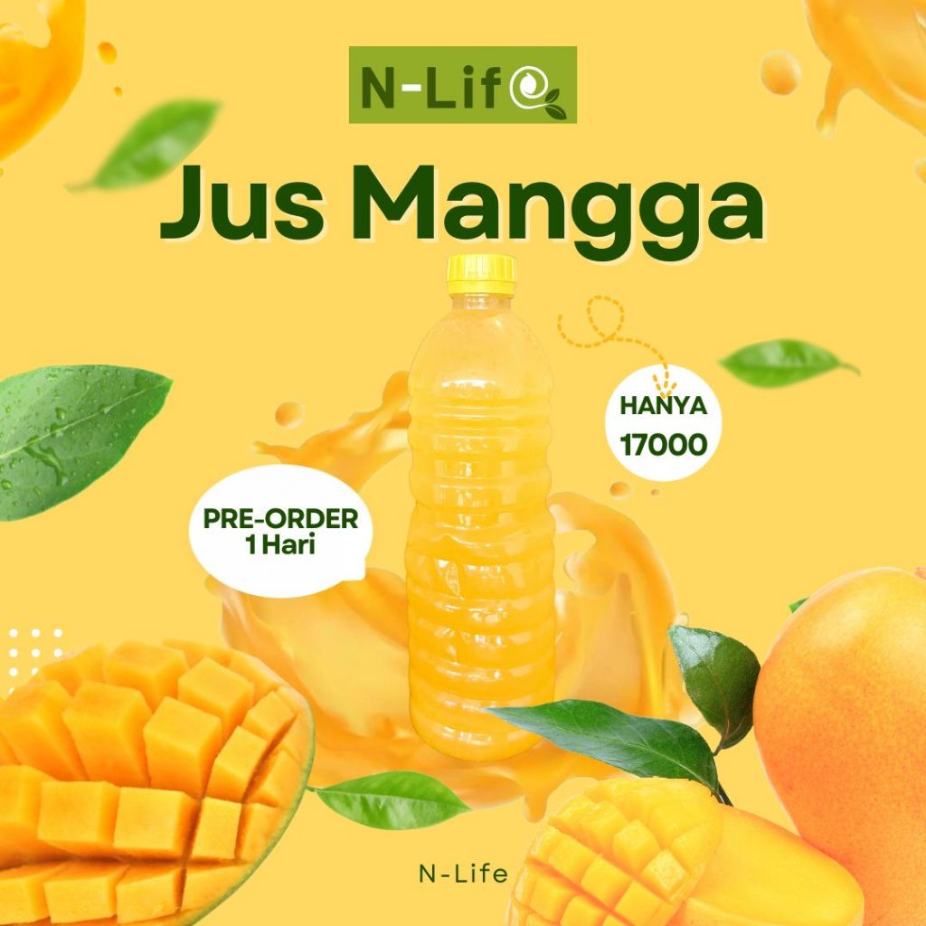 

Jus Mangga N-Life N Life NLife 1000ml - Mango Juice Segar, Lezat, dan Praktis untuk Keluarga dan Bisnis Anda