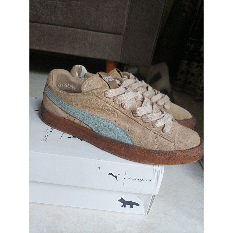 puma suede crepe maison kitsune paris
