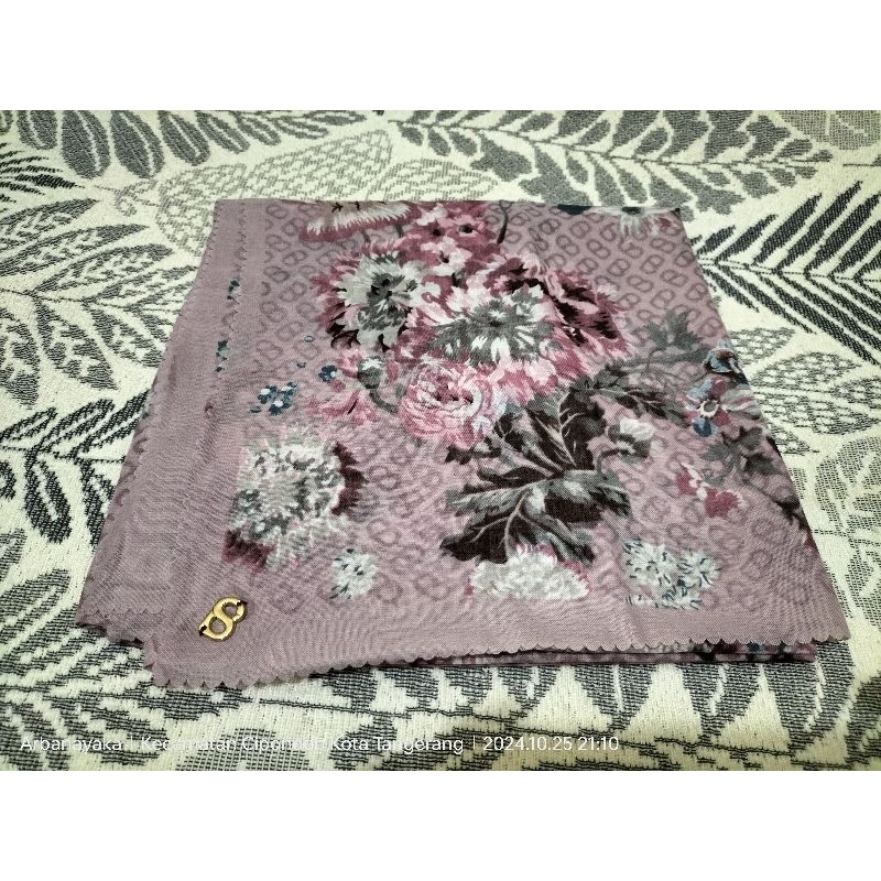 Hijab Button scraves (Mirror) plat B