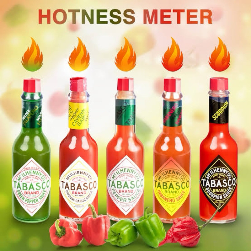 

TOBASCO Hot Sauce 60 Gram